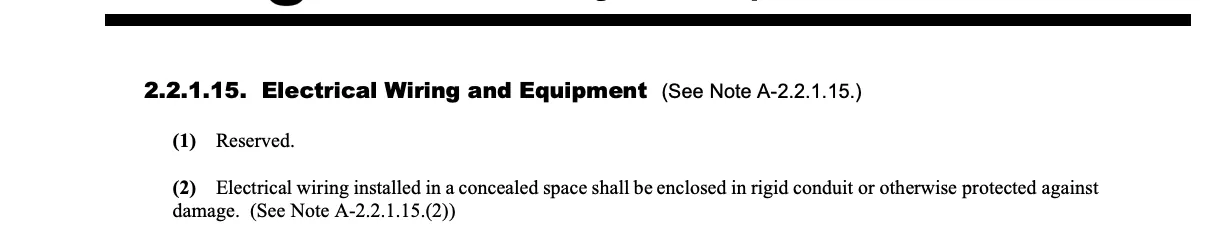 Evidence crop for OBC-ERR-012: Note A-2.2.1.15.