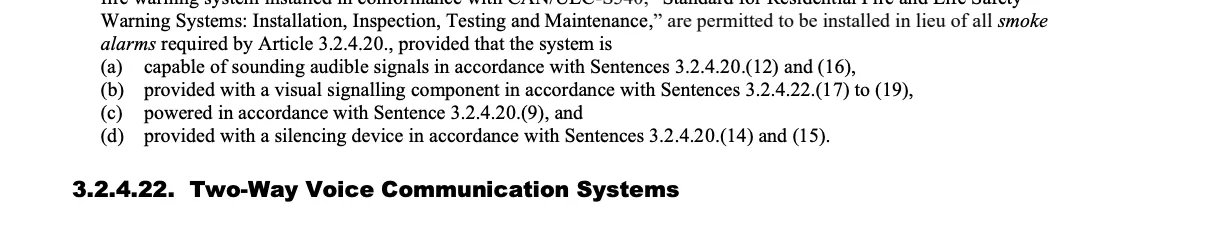 Evidence crop for OBC-ERR-028: Sentences 3.2.4.22.(17) to (19)