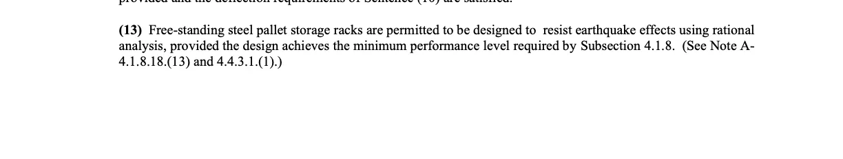 Evidence crop for OBC-ERR-035: Note A-4.1.8.18.(13) and 4.4.3.1.(1)