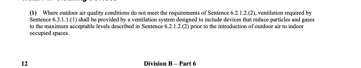 Evidence crop for OBC-ERR-039: Sentence 6.2.1.2.(2)