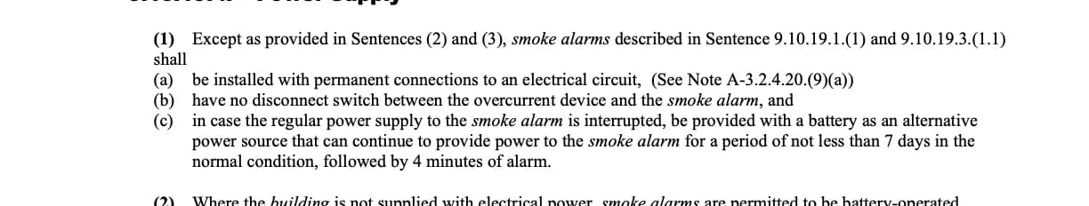 Evidence crop for OBC-ERR-065: Note A-3.2.4.20.(9)(a)