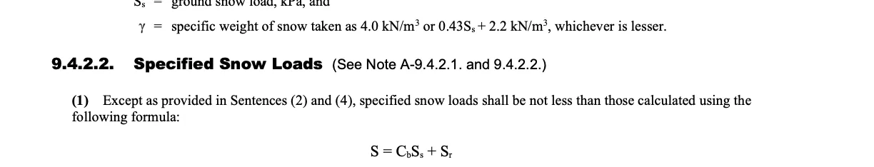 Evidence crop for OBC-ERR-074: Note A-9.4.2.1.