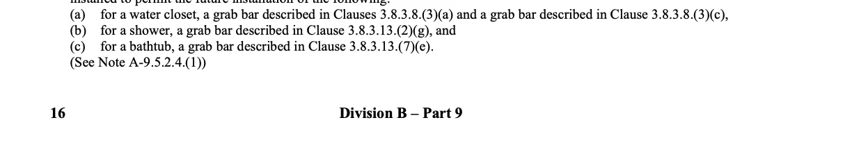 Evidence crop for OBC-ERR-075: Note A-9.5.2.4.(1)