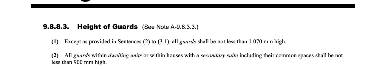 Evidence crop for OBC-ERR-078: Note A-9.8.3.3.